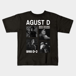 SUGA  Agust D TOUR IN U.S Kids T-Shirt